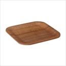 ノンスリップ スクエアトレイ 16cm チーク