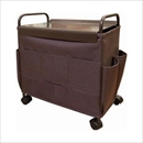 フレーモ サイドキャスター付きワゴン ブラウン