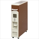 米びつ キャスター付き スリムライスボックス 6kg RN368/T