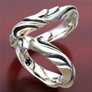 PureBlue　Wave&Heartリング 21号