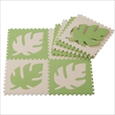 JOINT MAT SERIES(ジョイントマットシリーズ) フラマット8枚組 モンステラ