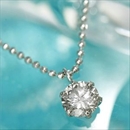 ★受注生産★大粒PT0.4ctダイヤモンドペンダント/ネックレス
