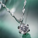 ★受注生産★プラチナ 純PT0.25ctダイヤモンドペンダント/ネックレス