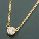 ★受注生産★Amelie Monchouchou【タルトシリーズ】ネックレス ピンクゴールド(PG)