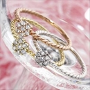 ★受注生産★k18ダイヤリング 指輪 PG(ピンクゴールド) 11号