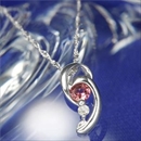 ★受注生産★K18WGピンクトルマリンペンダント/ネックレス