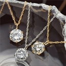 ★受注生産★K18/0.5ctダイヤモンドペンダント/ネックレス K18WG