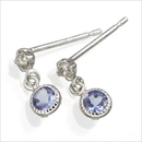 ★受注生産★K18WG タンザナイトピアス