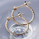 K10PGねじりフープピアス