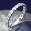 ★受注生産★プラチナPt900 1.0ctダイヤリング 指輪 エタニティリング 19号