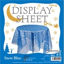【クリスマスコスプレ 衣装】ディスプレイシート スノー(ブルー)
